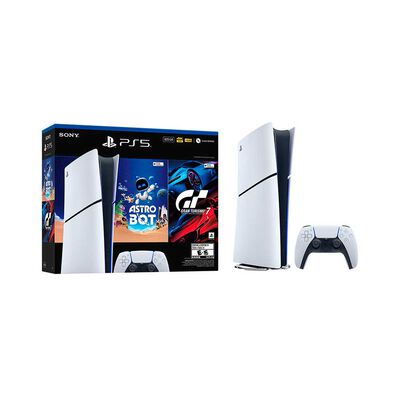 PlayStation 5 Digital Slim 825 GB + Astro Bot + Gran Turismo 7