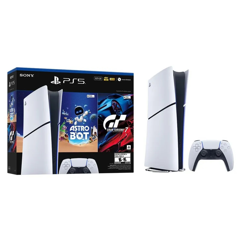 PlayStation 5 Digital + Astro Bot + Gran Turismo 7