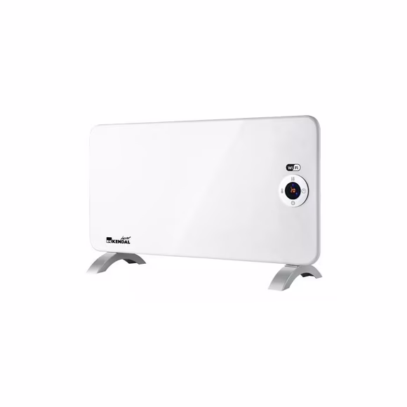 Convector Eléctrico KPN-1500 2 Potencias: 750W -1500W Plata