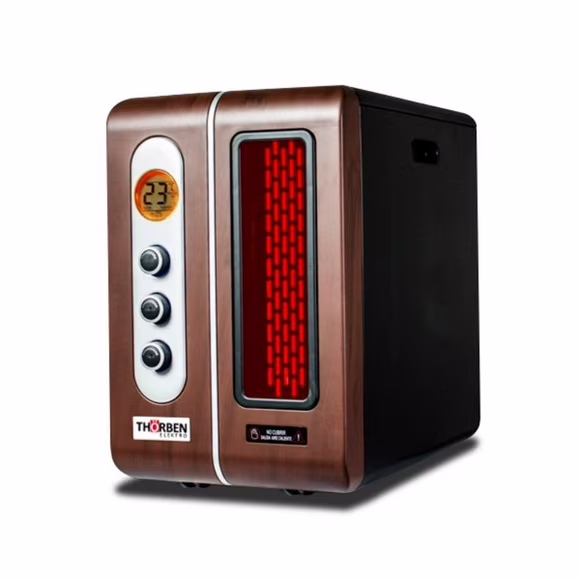 Estufa Eléctrica Brick 1500 1500W Café