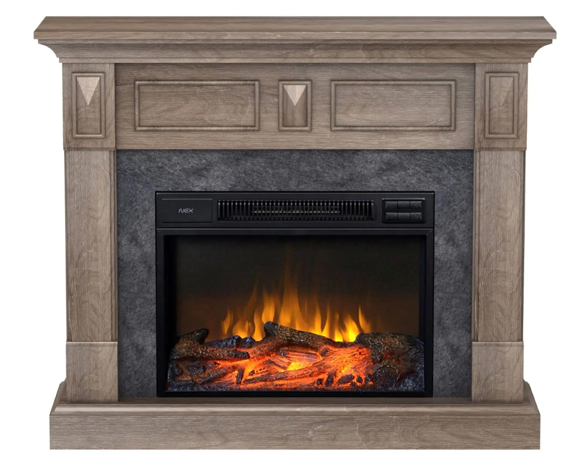 Mueble chimenea eléctrica 1500W HFS8000 Nex