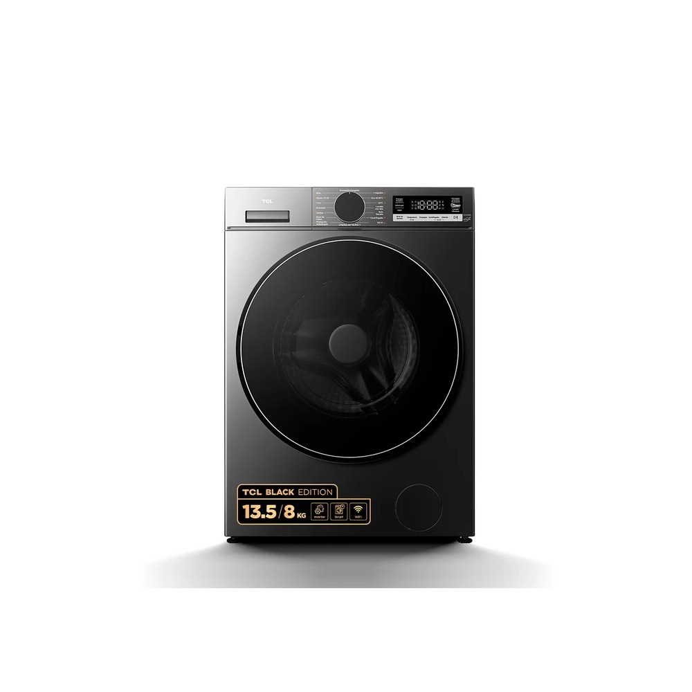 TCL LAVADORA SECADORA FRONTAL TCL 13.5KG/8KG TITANIO SMART WIFI C3614WDG