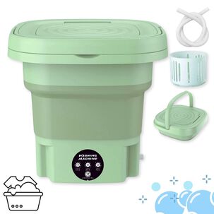 Lavadora Ultrasónica Portátil Usb Mini Plegable Lavandería