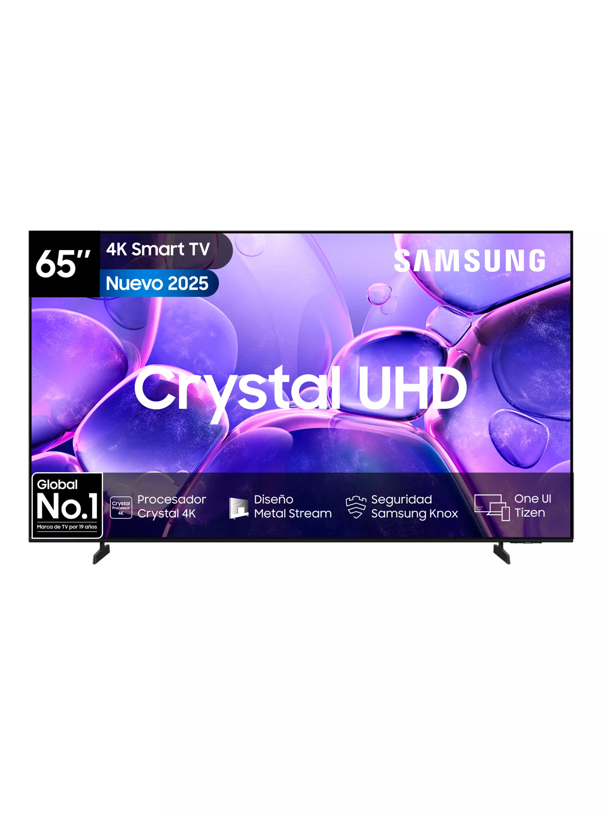 LED Smart TV 65" Crystal UHD 4K 2025 U8000F