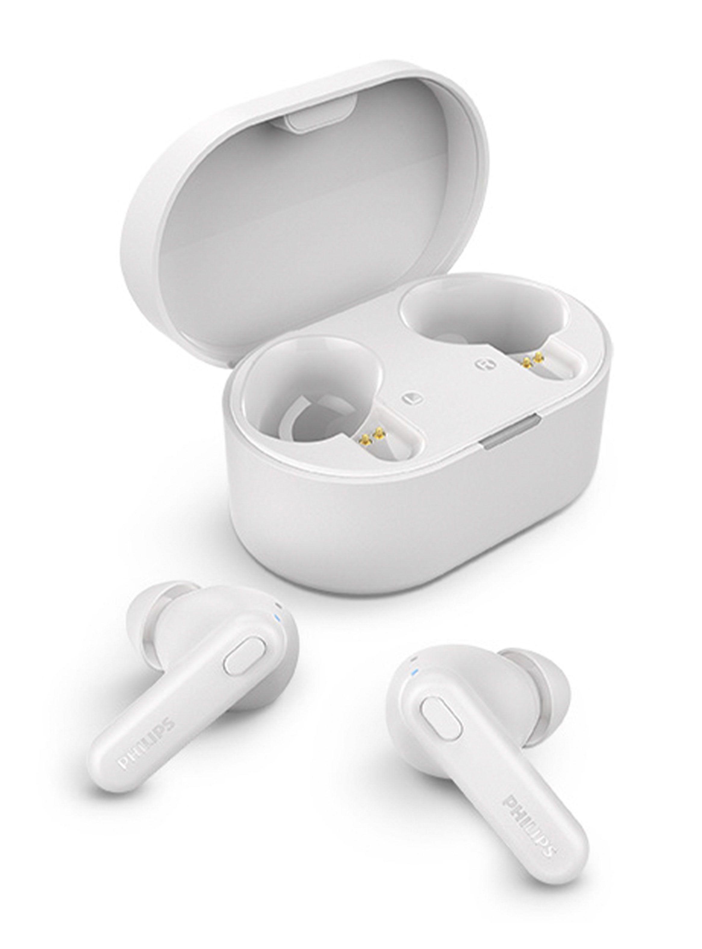 Philips Audífonos Bluetooth True Wireless TAT1108 Blanco