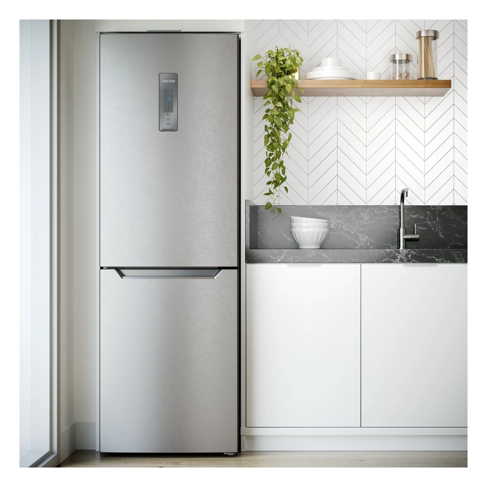 Fensa Refrigerador Fensa 323L No Frost Bottom Freezer DB60S Inox