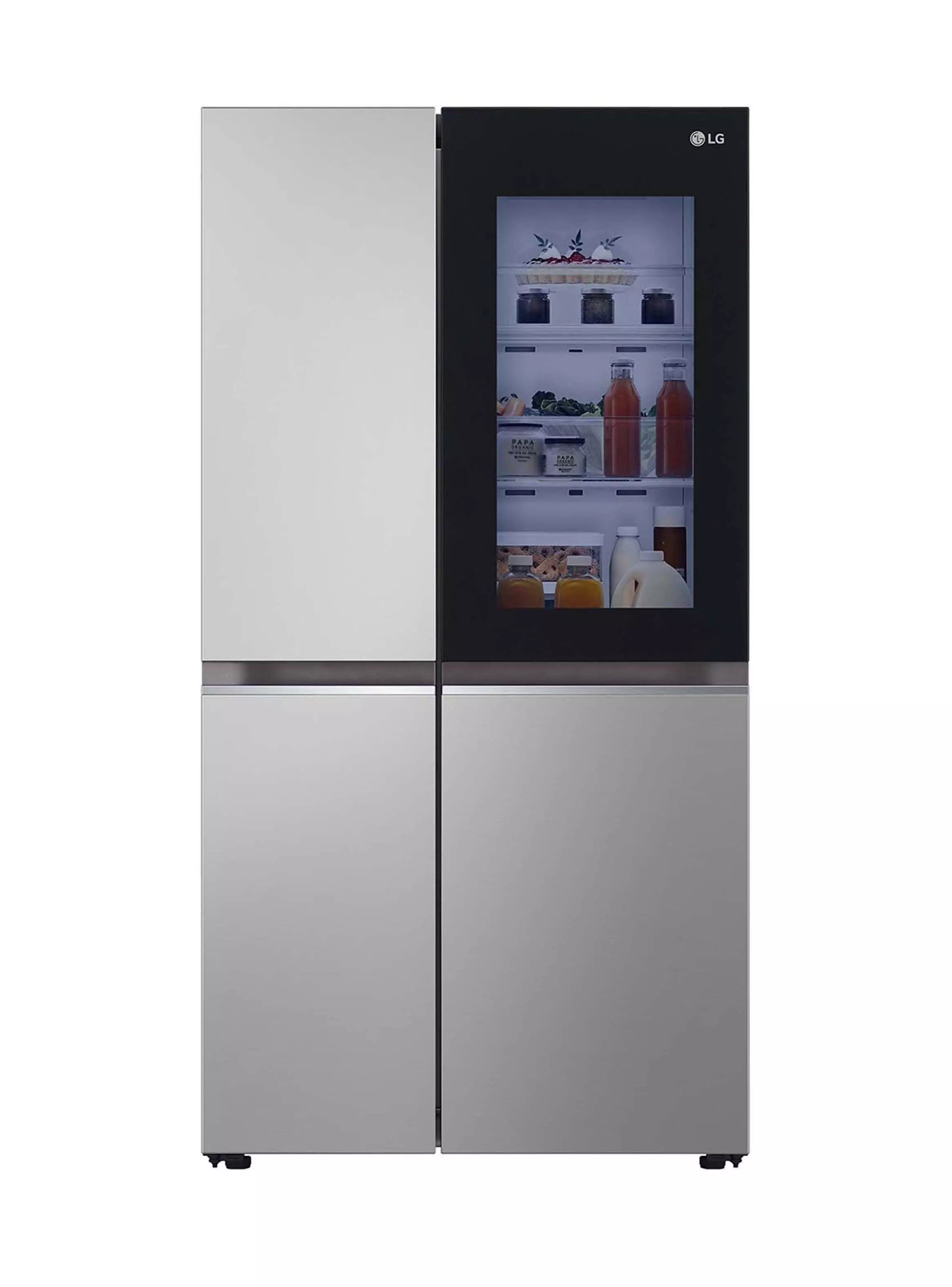 Refrigerador Side by Side LG 655 Litros con Motor Smart Inverter Compressor GS66BVP