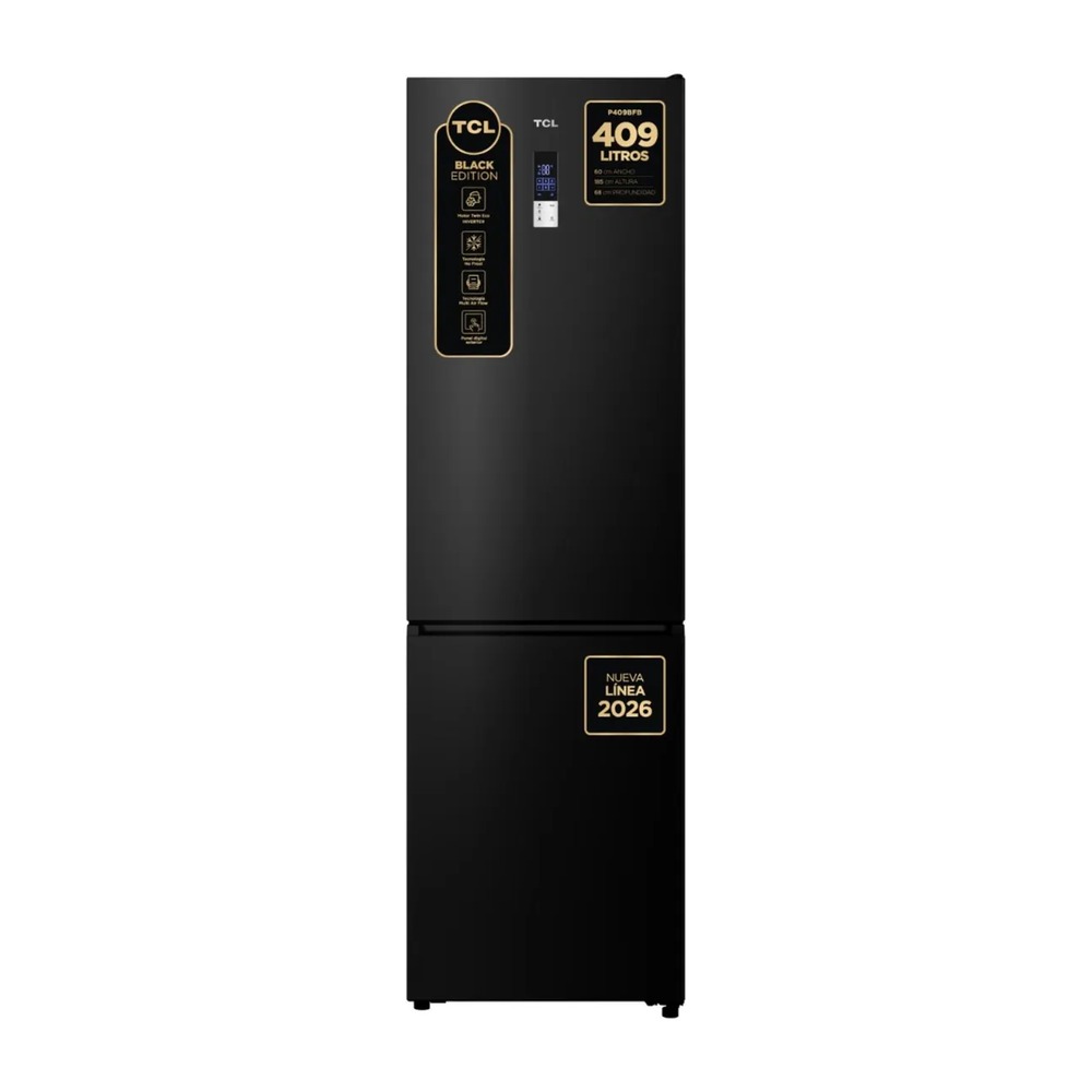 Refrigerador Bottom Freezer 409 Litros Ultra Slim No Frost P409BFB