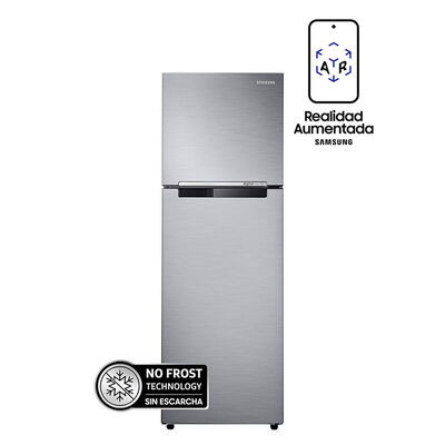 Refrigerador Top Freezer Samsung Rt25Farads8/Zs 256L Gris