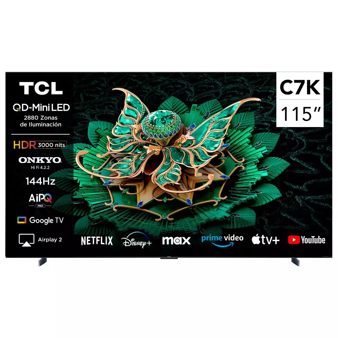 Smart TV 115" 4K QLED Mini LED 115C7K