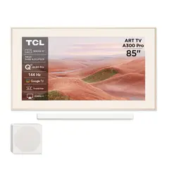 Smart TV 85" QLED ART TV A300 Pro Soundbar Incluido