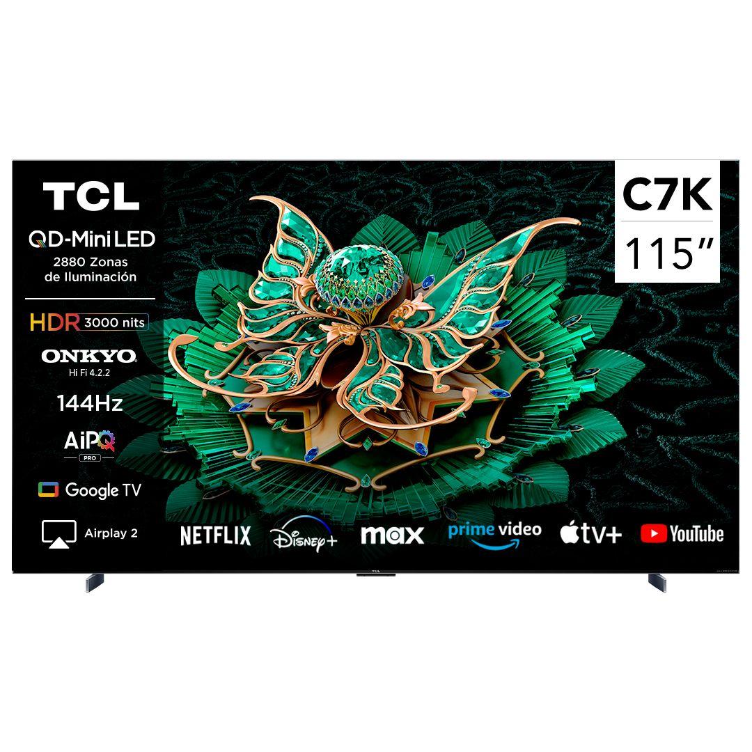 Smart TV TCL 115" QD-Mini LED UHD 4K C7K