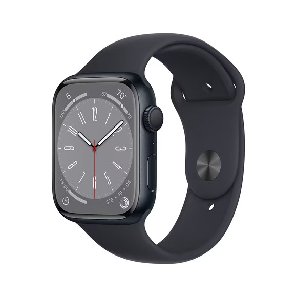 Reloj inteligente Apple Watch Series 8 GPS 45 mm Midnight Aluminium