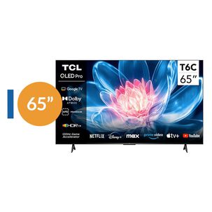 TCL 65" QLED 4K T6C Google TV