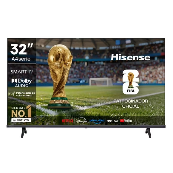 Televisor 32" LED HD 32A4NV Smart TV Hisense