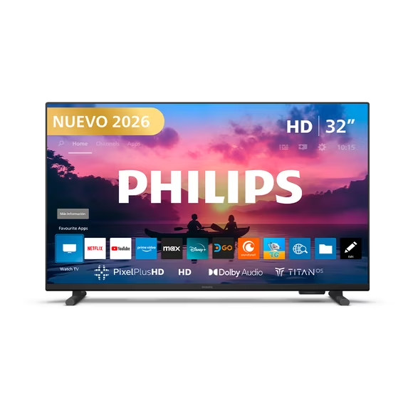 Televisor 32" Smart TV Philips Led HD 32PHD6910