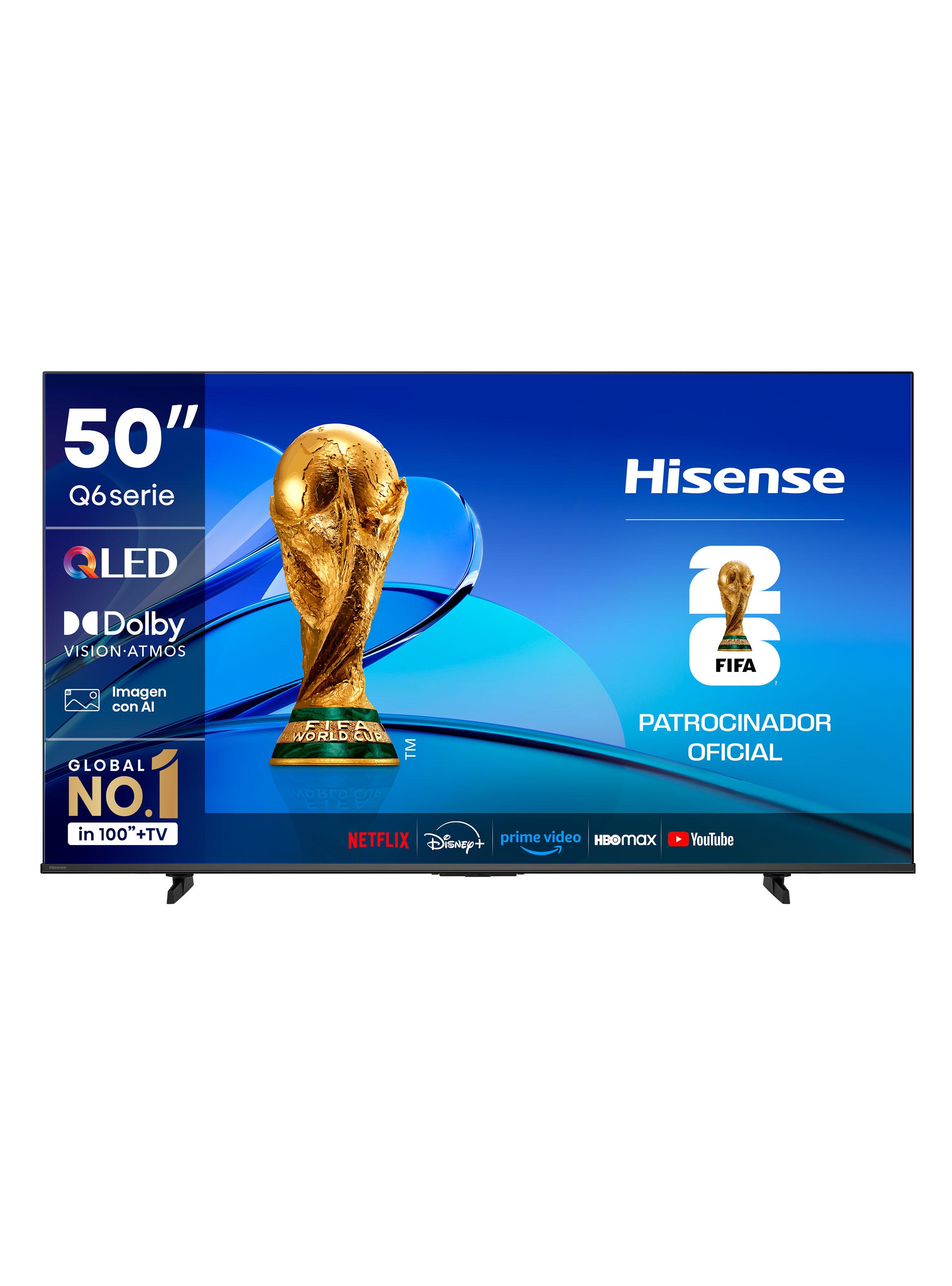 Hisense QLED Smart TV 50'' 4K UHD 50Q6QV