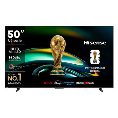 Mini LED Hisense 50U6QV 50"