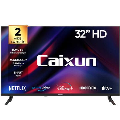 CAIXUN Smart TV LED Roku TV 32 HD C32V1HR
