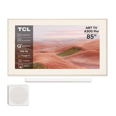 Smart TV 85" QLED ART TV A300 Pro Soundbar Incluido