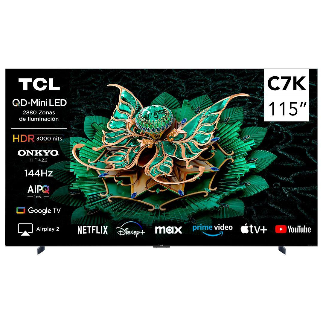 TCL Smart TV TCL 115" QD-Mini LED UHD 4K C7K