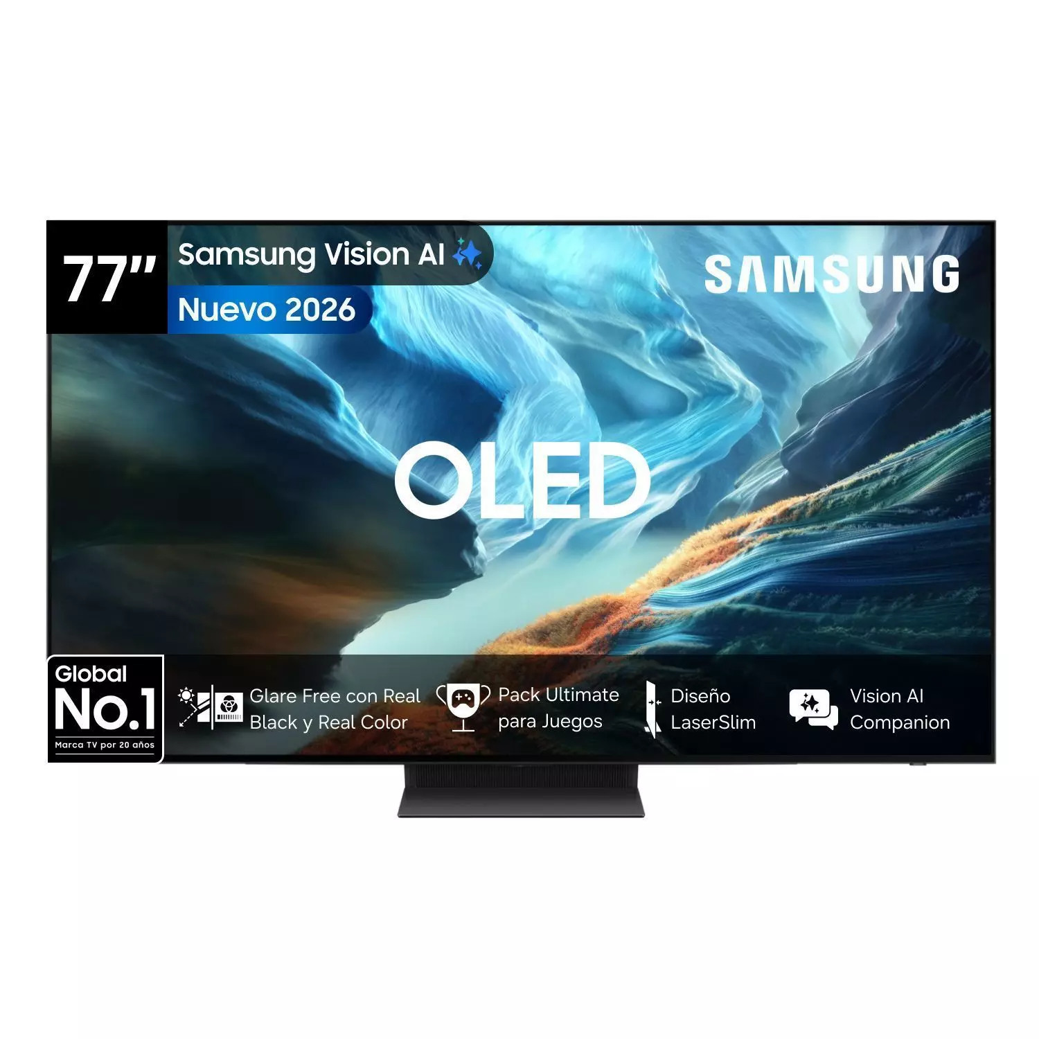 77" OLED S90H 4K Vision AI Smart TV 2026