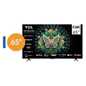 Miniled 65" TCL C6K / Ultra HD / Smart TV