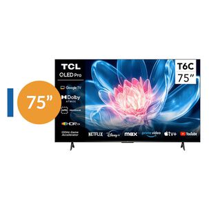 Qled 75" TCL 75T6C / Ultra HD 4K / Smart TV
