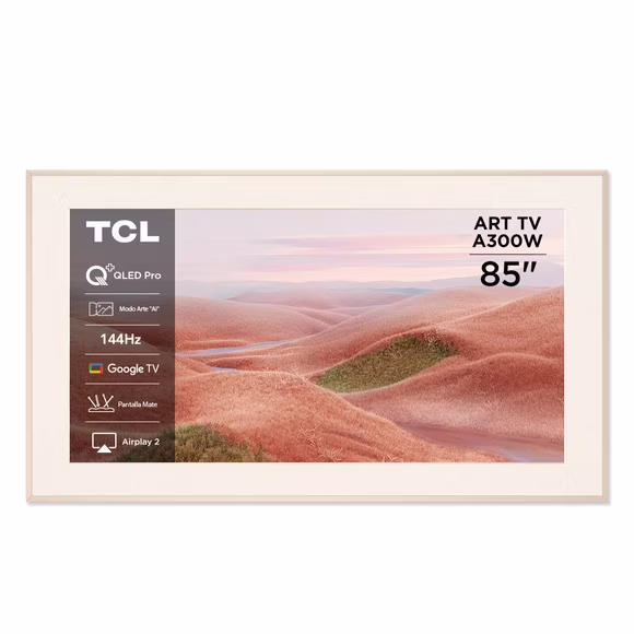 Televisor QLED 85" 4K UHD 85A300W TCL Smart TV